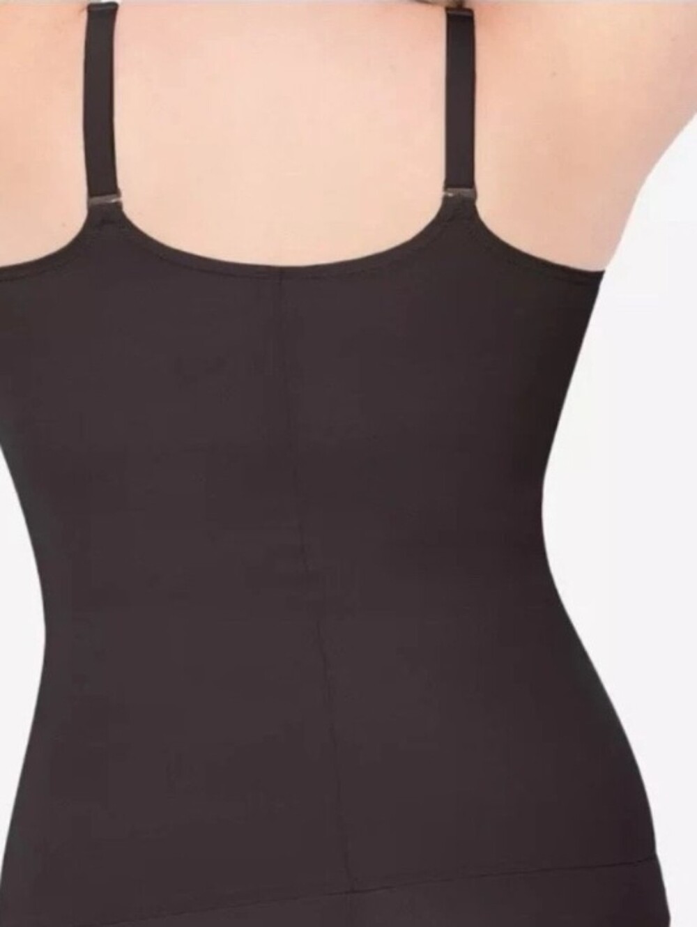 Ruby Ribbon Black Sheer-Accent Shaping Cami Sz 42 NWT - Picture 2 of 5